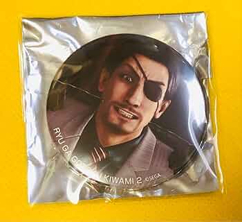 真島吾朗 スクエア 缶バッジ 極 30点 真島吾朗 スクエア 缶バッジ 極 30点 龍が如く』スクエア缶バッジ4種